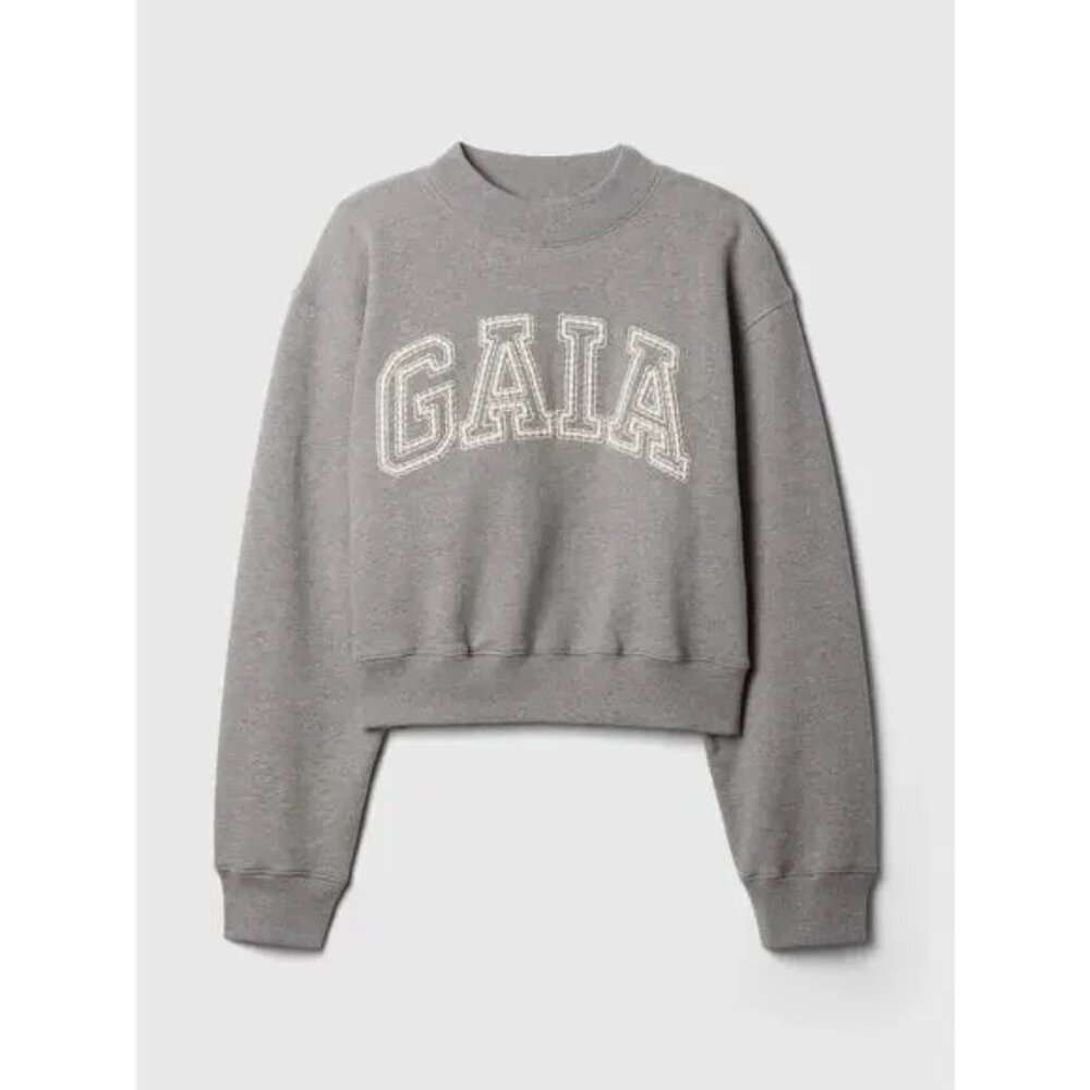 Gap x Cult Gaia 'GAIA' Sweatshirt, grey, XXS, NWT